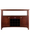 Winsome Colby Buffet Cabinet In Brown