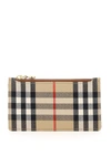 Burberry Somerset Card Holder Pouch In Brown,beige,black