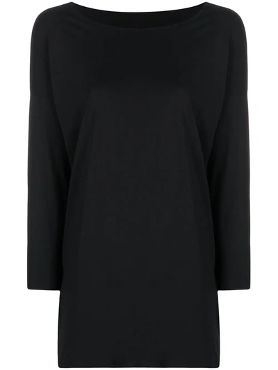Wolford Aurora Pure Cut Top In Black