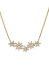 DAVID YURMAN WOMEN'S STARBURST CLUSTER STATION NECKLACE IN 18K YELLOW GOLD WITH DIAMONDS,400012716759
