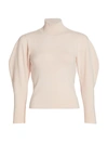 A.L.C SAMUEL PUFF-SLEEVE TURTLENECK SWEATER,400013418629