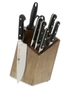 ZWILLING J.A. HENCKELS NINE PIECE KNIFE BLOCK,400099581884