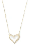 KENDRA SCOTT ARI HEART PENDANT NECKLACE,N1337RHD