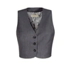 Aggi By Halewski Sienna Downtown Grey Vest