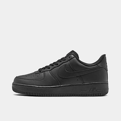 Nike X Stussy Air Force 1 Low Sneakers In Black/black