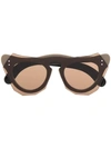 MARNI EYEWEAR GEOMETRIC-FRAME SUNGLASSES