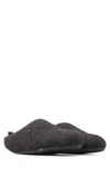 Camper Logo Slip-on Slippers In Dark Grey