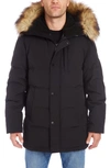 VINCE CAMUTO FAUX FUR TRIM DOWN & FEATHER PUFFER JACKET,MV29782-ND