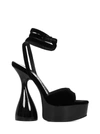 Tom Ford Disco Platform Sandals In Black