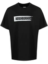 NEIGHBORHOOD LOGO-PRINT T-SHIRT