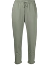 BRUNELLO CUCINELLI CROPPED TRACK PANTS