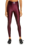 HEROINE SPORT MARVEL METALLIC HIGH WAIST LEGGINGS,HS-4-019