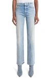 Mother Superior High Waisted Rider Skimp Jeans In Wild Calling