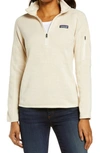 PATAGONIA BETTER SWEATER QUARTER ZIP PERFORMANCE JACKET,25618