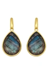 DEAN DAVIDSON SIGNATURE TEARDROP EARRINGS,E802-G-LAB