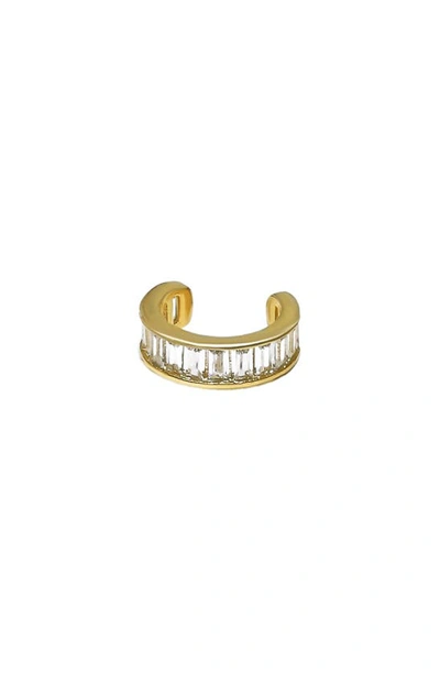 Ettika Crystal Ear Cuff In Gold