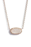 KENDRA SCOTT ELISA PENDANT NECKLACE,N5067GLDDNU