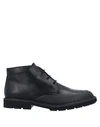 TOD'S TOD'S MAN ANKLE BOOTS BLACK SIZE 8 SOFT LEATHER,11975499AL 18