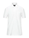 Tom Ford White Polo Shirt With Classic Collar In Cotton Blend Man In Ivory