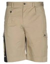 Dolce & Gabbana Man Shorts & Bermuda Shorts Sand Size 40 Cotton, Elastane In Beige