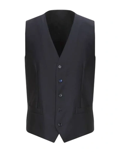 Dolce & Gabbana Vests In Dark Blue