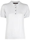 INCENTIVE! CASHMERE KNITTED POLO SHIRT