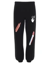 OFF-WHITE PASCAL TRACKPANTS  IN BLACK