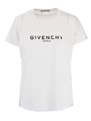 GIVENCHY VINTAGE LOGO T-SHIRT IN WHITE