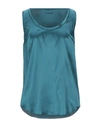 Brunello Cucinelli Tops In Deep Jade