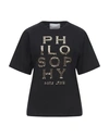Philosophy Di Lorenzo Serafini T-shirt In Black
