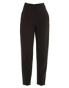 BOUTIQUE MOSCHINO BOUTIQUE MOSCHINO WOMAN PANTS BLACK SIZE 10 TRIACETATE, POLYESTER,13531197IP 4