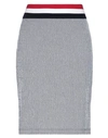 THOM BROWNE THOM BROWNE WOMAN MIDI SKIRT WHITE SIZE 4 COTTON, ELASTANE,35454599GK 3