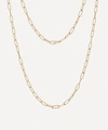 ANNOUSHKA 14CT GOLD MINI SHORT CABLE CHAIN NECKLACE,000716610