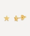 Dinny Hall Gold Plated Vermeil Silver Bijou Mini Star Stud Earrings In Gold