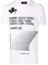 DSQUARED2 DSQUARED2 MEN'S WHITE T-SHIRT,S74GD0840S21600100 2XL