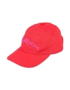 Alexander Mcqueen Hats In Red