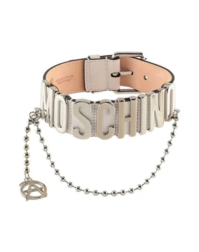 Moschino Necklace In White