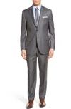 PETER MILLAR CLASSIC FIT SOLID WOOL SUIT,T10039