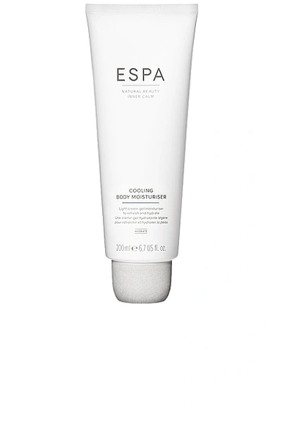 Espa Cooling Body Moisturiser 200ml In Green