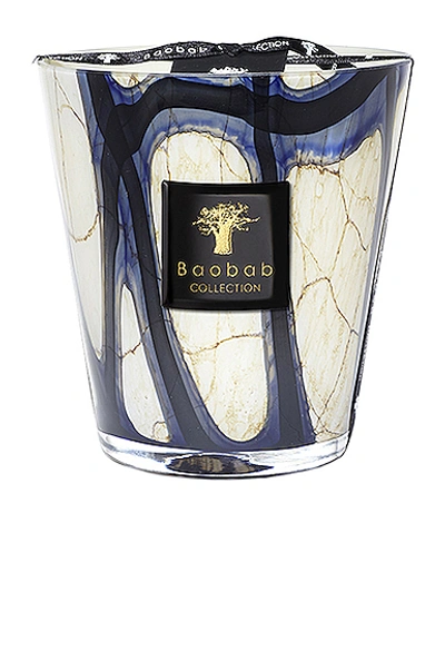 Baobab Collection Stones Candle In Lazuli