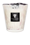 Baobab Collection White Pearls Candle In White