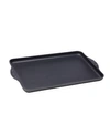 Swiss Diamond Hd Double Burner Griddle In Black