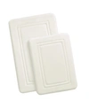 TRULY CALM ANTIMICROBIAL MEMORY FOAM BATH RUG, SET OF 2