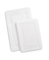 Truly Calm Antimicrobial Memory Foam 2-pc. Bath Rug Set In White