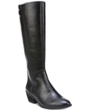 Dr. Scholl's Women's Brilliance Wide-calf Tall Boots Women's Shoes In Black
