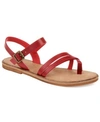Journee Collection Women's Vasek Sandals Women's Shoes In Red