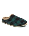 Deer Stags Nordic Plus Memory Foam Slipper In Evergreen