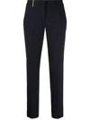 PESERICO SLIM FIT CROPPED TROUSERS
