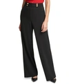 CALVIN KLEIN STRAIGHT WIDE-LEG PANTS