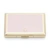 KATE SPADE KATE SPADE NEW YORK SPADE STREET GOLD ID HOLDER, BLUSH